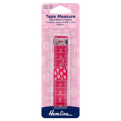 Hemline Tape Measure - Deluxe Metric/Imperial