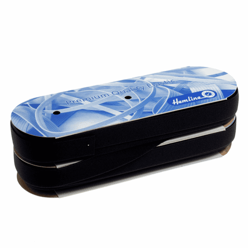 Hemline Woven Elastic - 25mm Black