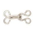 Hook & Eyes - Nickel - Size 0