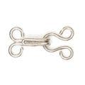 Hook & Eyes - Nickel - Size 2