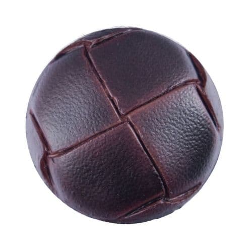 Imitation Leather Shank Button: 19mm