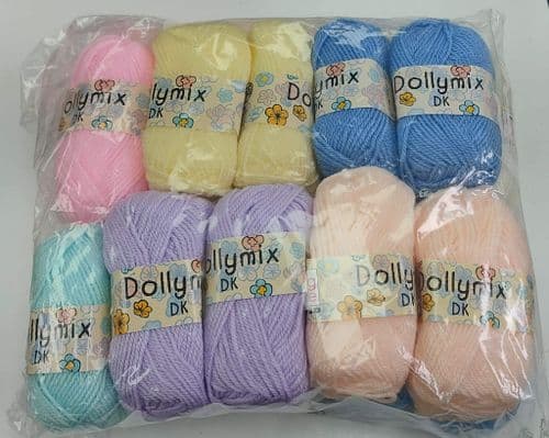 King Cole Dollymix DK Mixed Pack