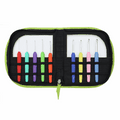 KnitPro Waves Aluminium Crochet Hook Set Green (2.0 - 6.0 mm)