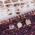 Milward 5 Metal Charm Stitch Markers - Tea Time