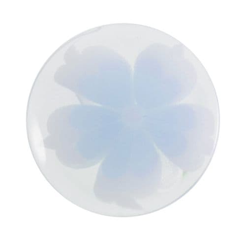 Pastel Flower Button - Shank - 12mm