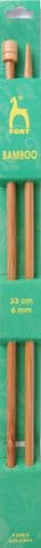 Pony Bamboo Knitting Needles - 6mm