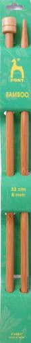 Pony Bamboo Knitting Needles - 8mm