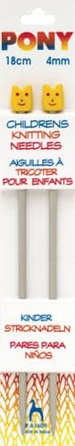 Pony Children's Knitting Needles 4mm