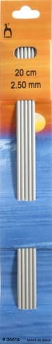 Pony Double Ended Knitting Needles - 2.5mm
