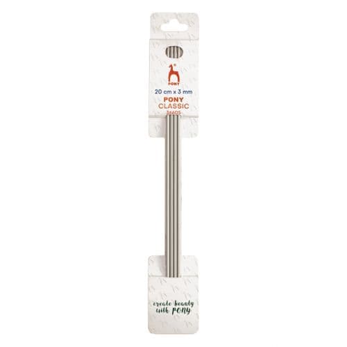 Pony Double Ended Knitting Needles - 3.00mm