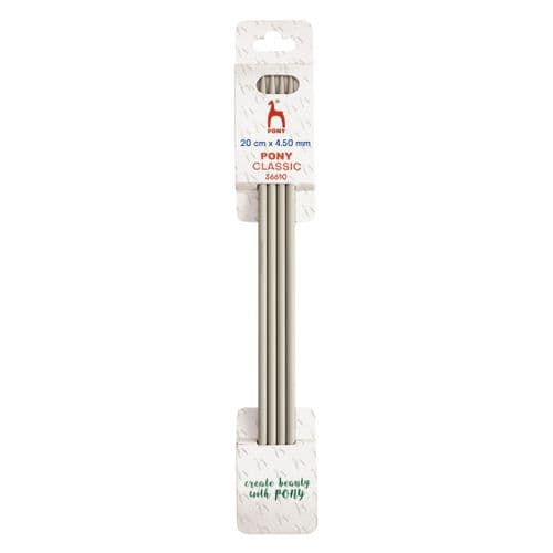 Pony Double Ended Knitting Needles - 4.50mm