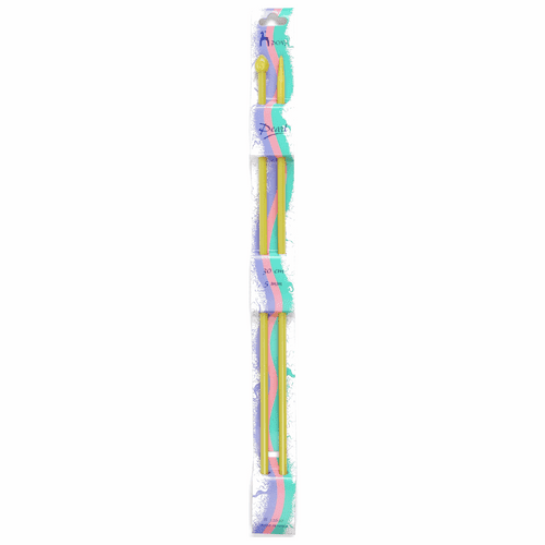 Pony Pearl Single Point Knitting Needles - 5.00mm