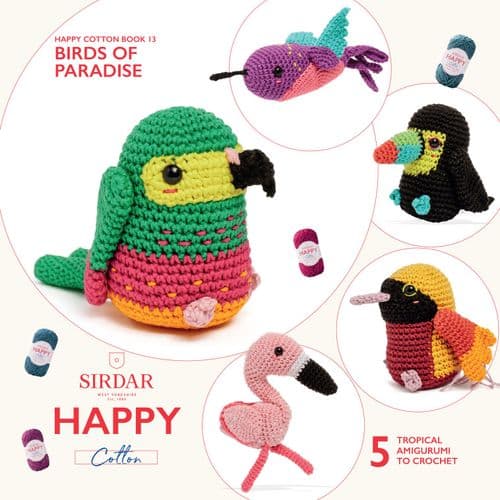 Sirdar Happy Cotton Birds of Paradise Book 13