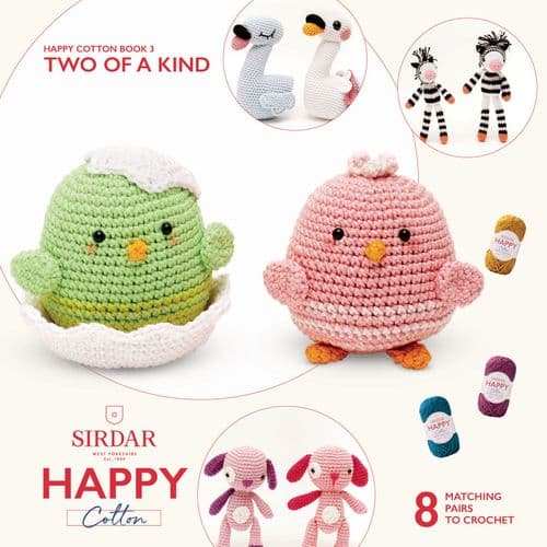 Sirdar Happy Cotton Book 3 - Two Of A Kind