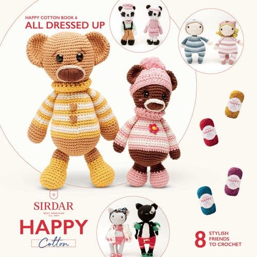 Sirdar Happy Cotton Book 6 - All Dressed Up
