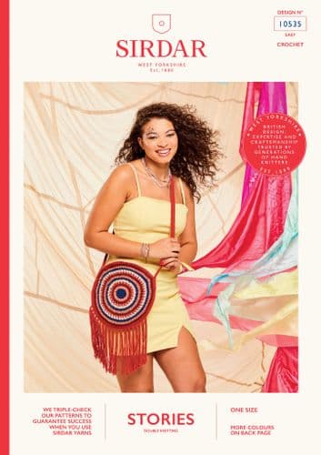 Sirdar Stories DK Crochet Pattern - Bag 10535