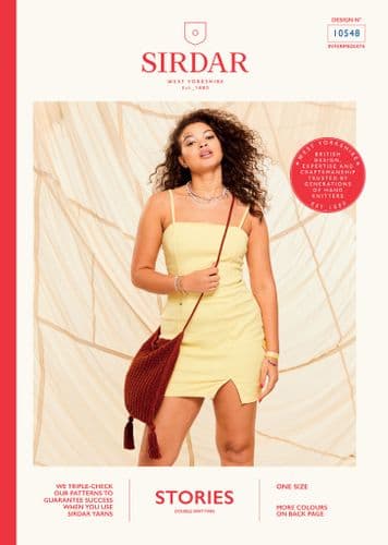 Sirdar Stories DK Knitting Pattern - Bag 10548
