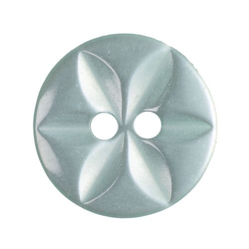 Small Polyester Star Button: 14mm