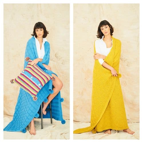Stylecraft Blankets & Cushions Knitted in Special Chunky 9774