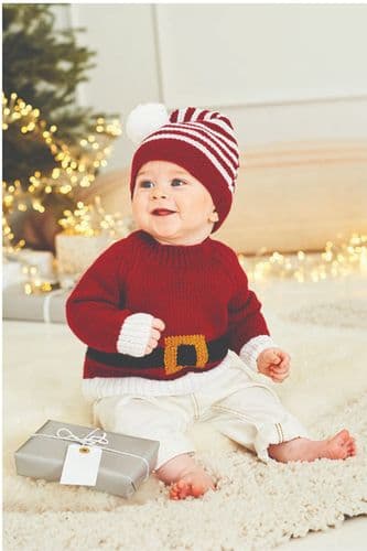 Stylecraft Sweater, Hat & Toy Pattern 9870