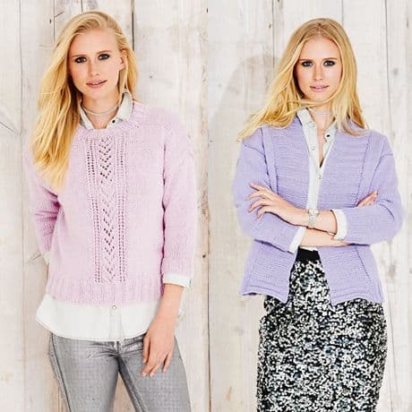 Stylecraft Sweater & Jacket Knitted in Jeanie Denim Look 9492