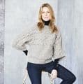 Stylecraft Sweater, Snood and Wrist Warmers Knitted in Special Aran With Wool 9663