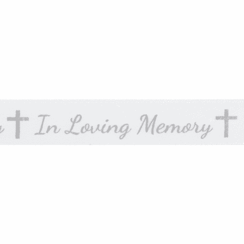 Trimits In Loving Memory Ribbon - 15mm