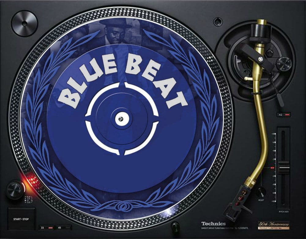 Blue Beat Records Slipmat