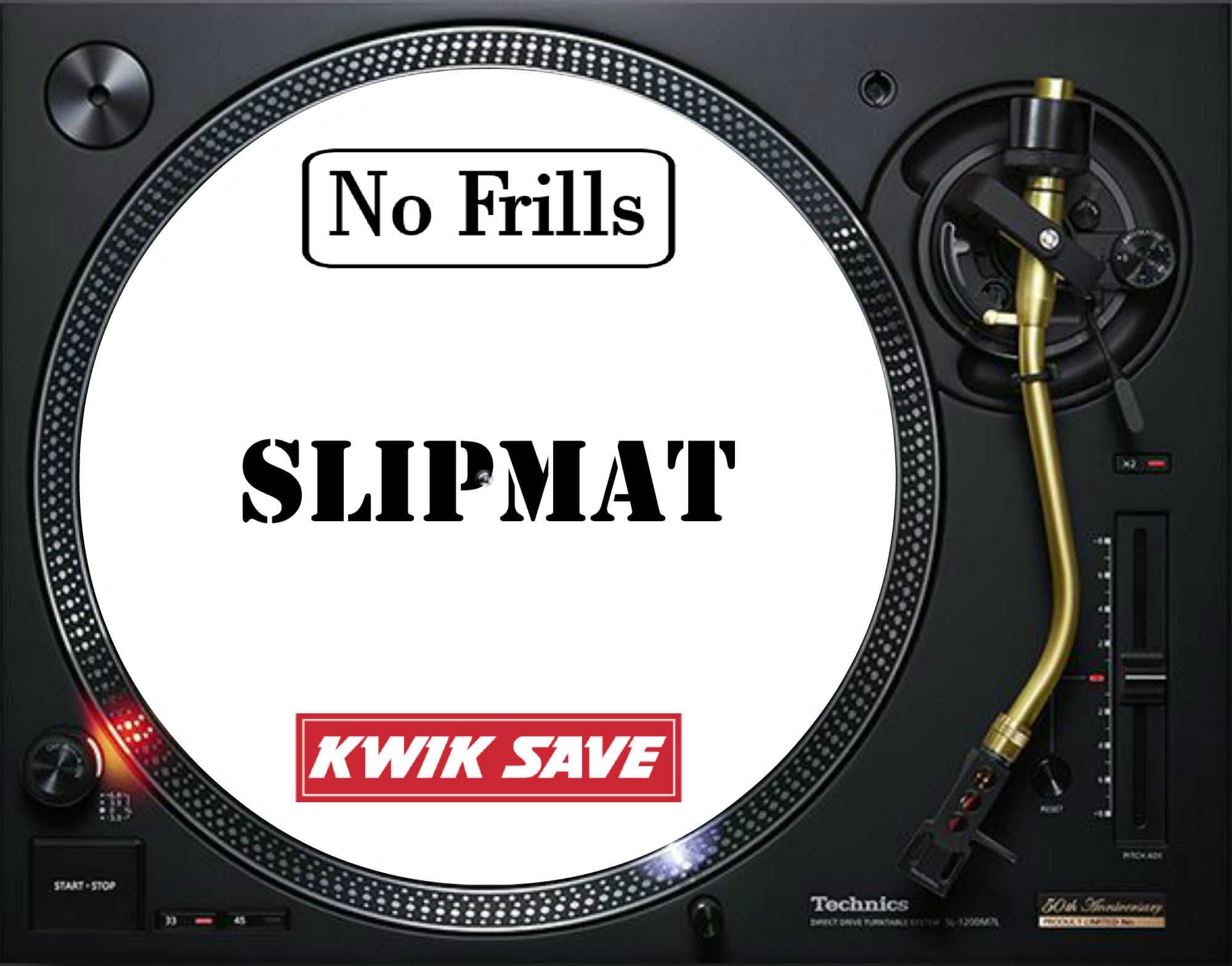 Supermarket No Frills Kwik Save Slipmat