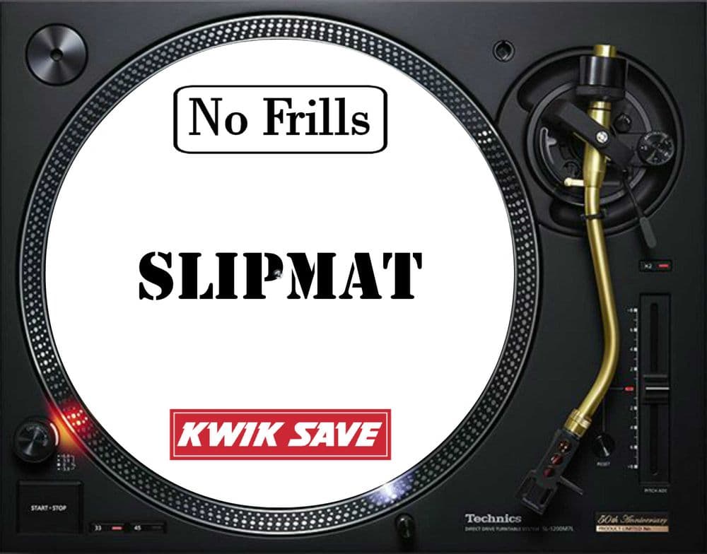 Supermarket No Frills Kwik Save Slipmat