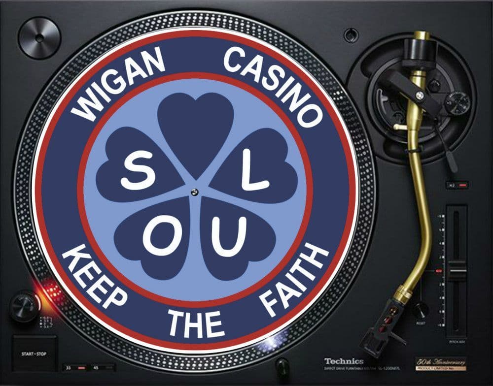 Wigan Casino Blue Slipmat