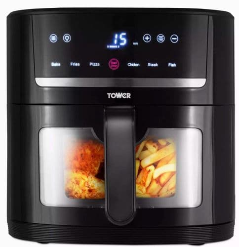 4 Litre Vizion Eco Saver Digital Air Fryer by TOWER T17116