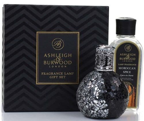 ASHLEIGH & BURWOOD Fragrance Lamp Gift Set - Little Devil & Moroccan Spice - Small