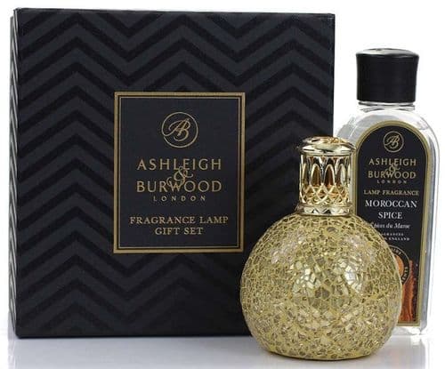 ASHLEIGH & BURWOOD Fragrance Lamp Gift Set - Little Treasure & Moroccan Spice - Small