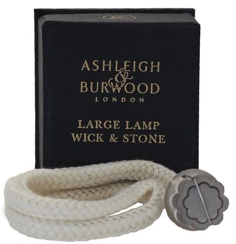 ASHLEIGH & BURWOOD Fragrance Lamp Spare Wick & Stone - Large Size