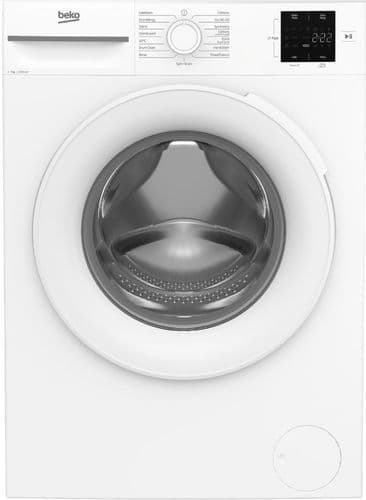 BEKO Washing Machine 7kg 1200 Spin White BM1WT3721W