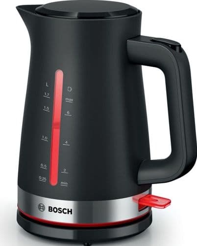 BOSCH 1.7l My Moment Plastic Jug Kettle Black TWK4M223GB