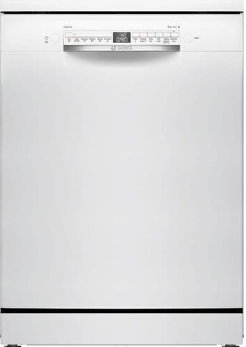 BOSCH 60cm Series 2 Freestanding Dishwasher White SMS2HVW67G *5 YEAR WARRANTY
