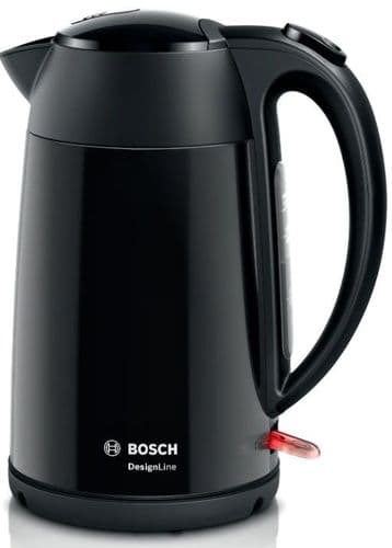 BOSCH Design Line 1.7l Jug Kettle Black TWK3P423GB