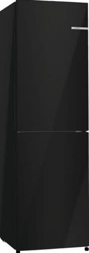 BOSCH Serie 2 182cm Freestanding No Frost Fridge Freezer Black KGN27NBEAG