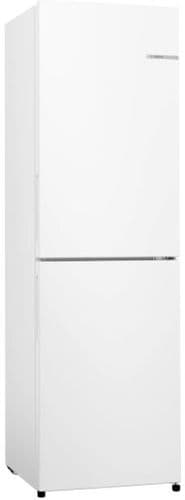 BOSCH Series 2 182cm Freestanding No Frost Fridge Freezer White KGN27NWEAG