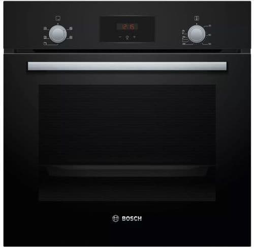 BOSCH Series 2 Electric Built-In Single Multifunction Oven Black HHF113BA0B