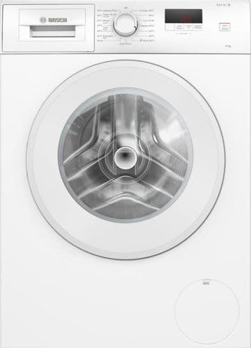 BOSCH Series 2 Washing Machine 8kg Load 1400 Spin White WGE03408GB *2 YR WARRANTY