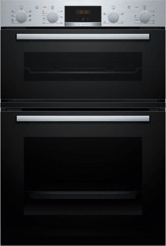BOSCH Series 4 Built-In Double Oven St. Steel MBA533BS3B