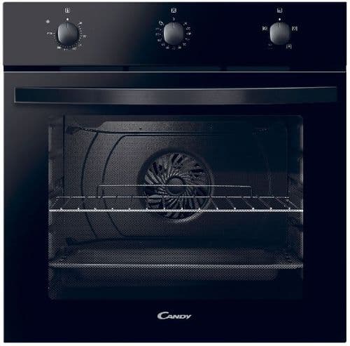 CANDY Built-In Electric Single Fan Oven Black FIDCN403