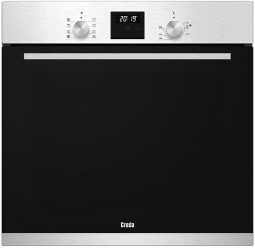 CREDA Built-In Electric Single Multifunction Fan Oven St. Steel C60BIMFX *5 YEAR WARRANTY