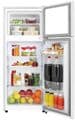 FRIDGEMASTER 117 x 48cm Freestanding Fridge Freezer White MTM48120E
