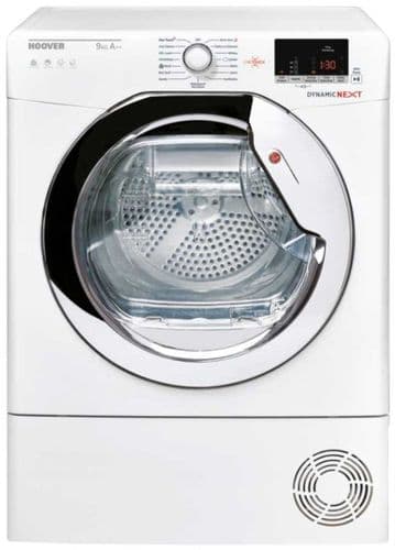 HOOVER Dynamic Next Heat Pump Tumble Dryer 9kg Load with Aquavision DXH9A2DCE-80/