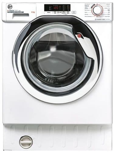 HOOVER H-Wash 300 Lite Integrated Built-In Washing Machine 8kg 1400 Spin HBWS48D2ACE-80