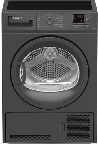HOTPOINT Condenser Dryer 8kg Load Graphite CHDC82GGGDUK